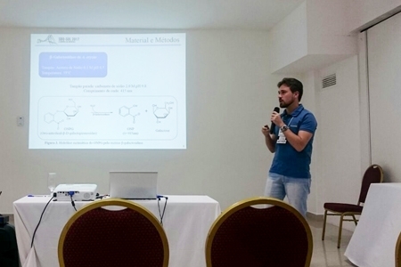 Mestrando do PPGBiotec  selecionado para Encontro de Qumica da Regio Sul