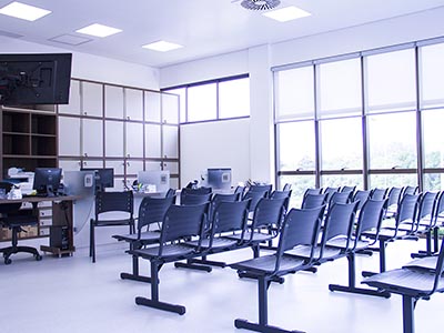 Foto da estrutura do Ambulatrio de Especialidades Mdicas